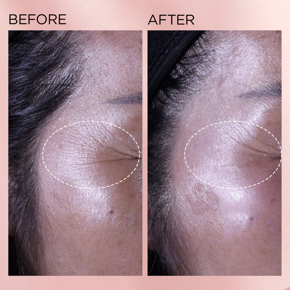Elizabeth Arden tone and radiance concept image suggesting even skin appearance.