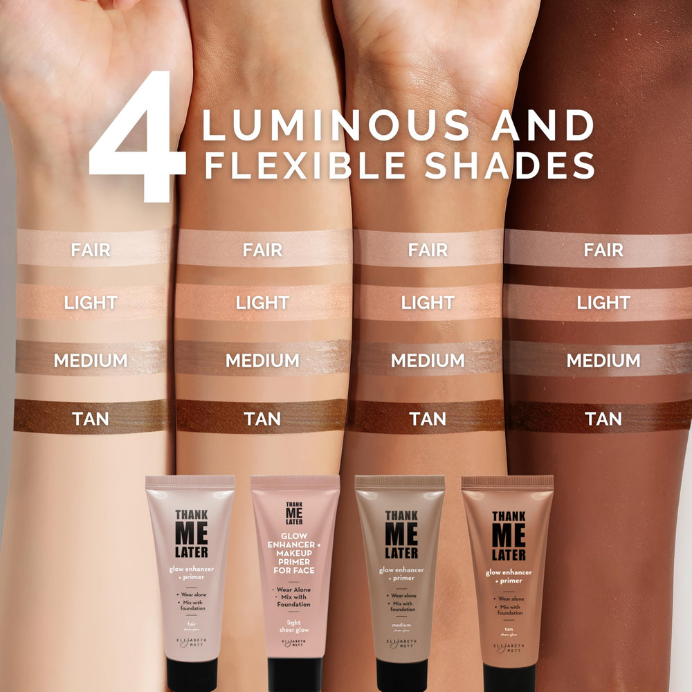 Elizabeth Mott Thank Me Later Glow Primer cruelty-free and vegan a trusted beauty choice.