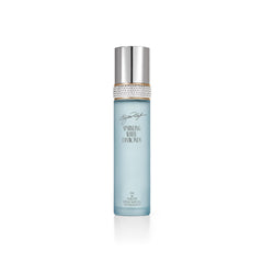Elizabeth Taylor Sparkling White Diamonds cap closeup, signaling premium fragrance quality.
