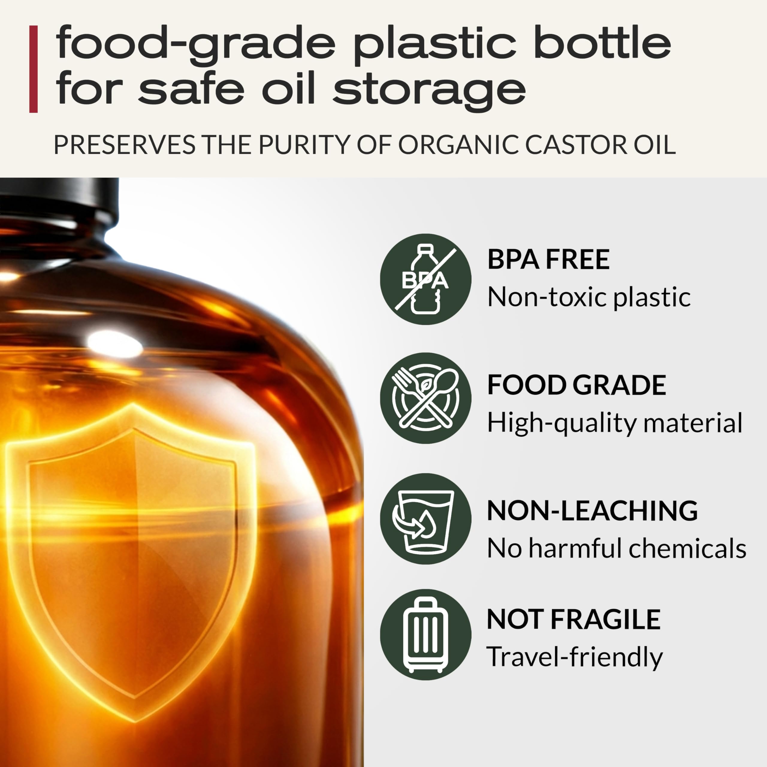 Ella & Eden Castor Oil hair treatment application shows nourishing shine and healthier-looking ends.