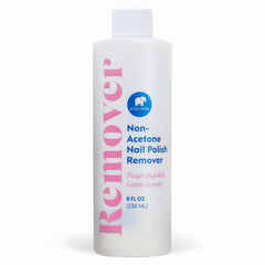ella-mila non-acetone remover bottle for gentle polish removal and nourishment.