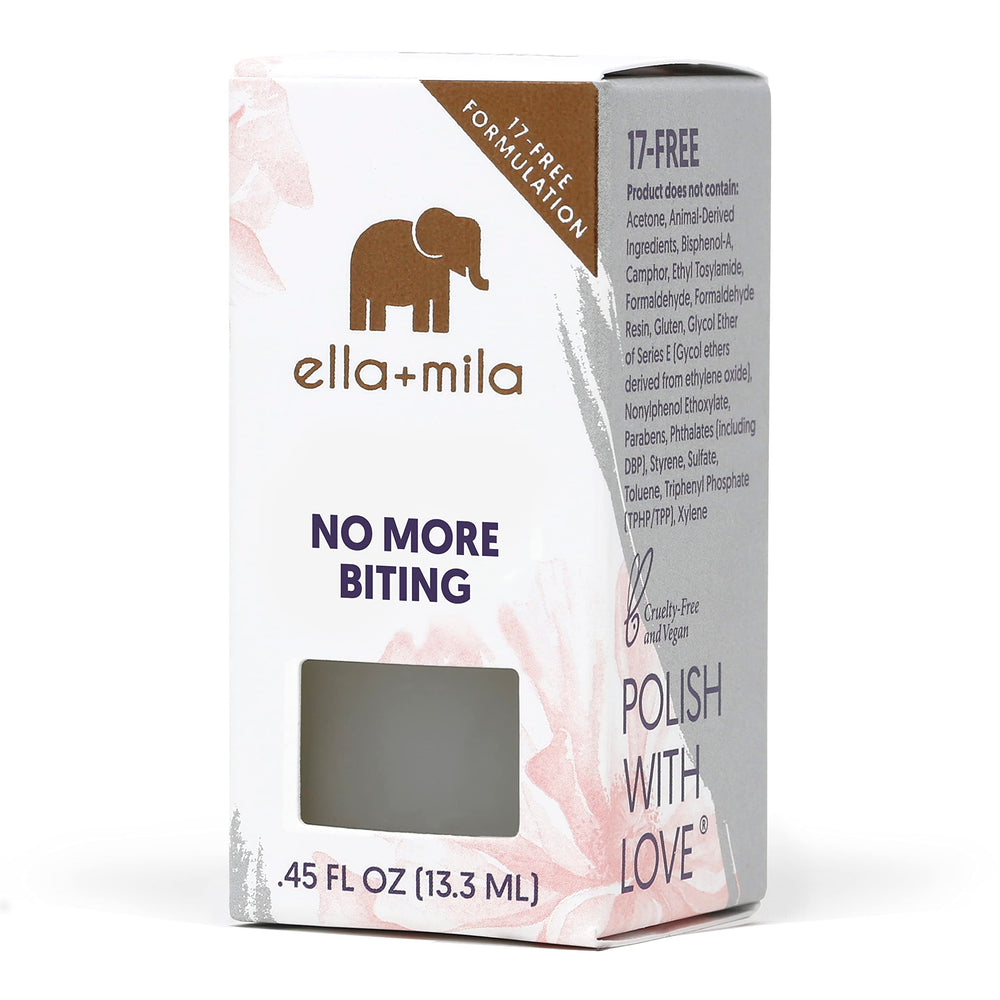 ella+mila Stop Nail Biting Polish before-after results signal habit changes