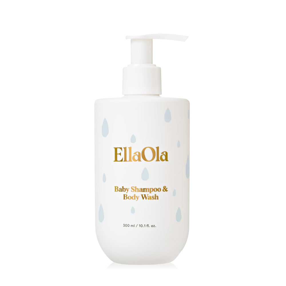 Ellaola Tear Free lather highlights creamy, non-irritating cleanse for tiny hair.