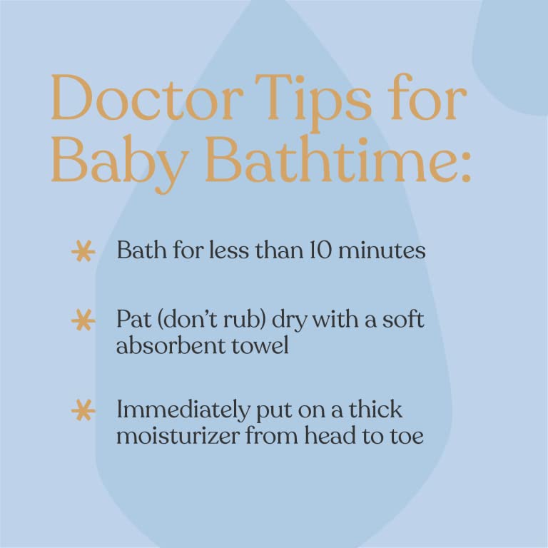 Post-bath hydration image shows sealing moisture after cleansing.