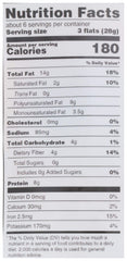 Ella's Flats Hemp Crisp bag front highlights simple, clean ingredients.