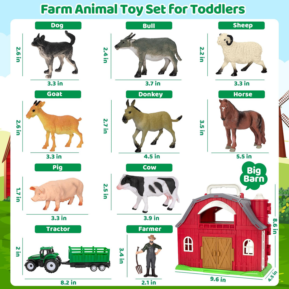 Ellinjan pig figure supports pretend farm scenes and vocabulary building
