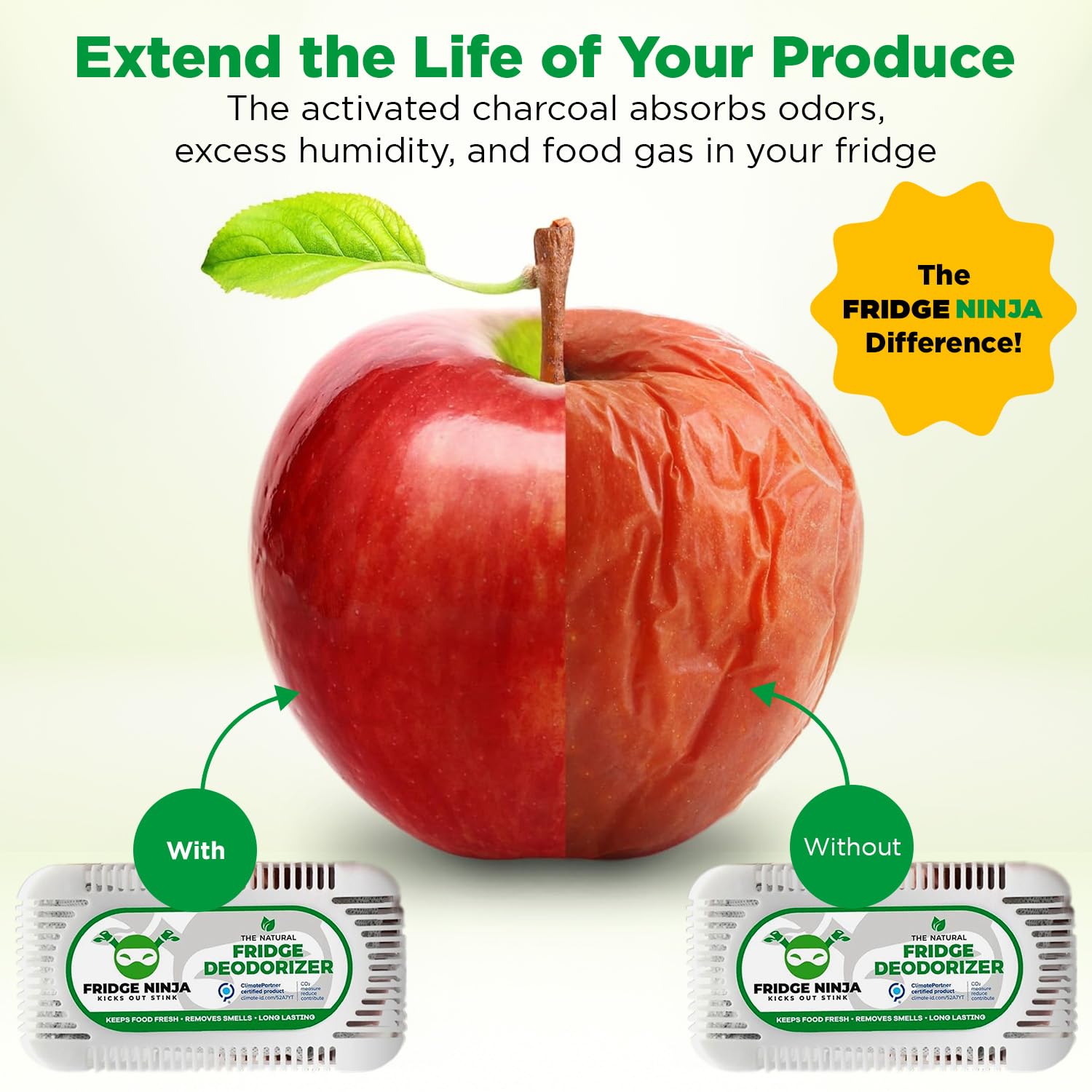 Ellis Harper Fridge Ninja suitable for freezers and coolers odor elimination