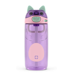 Ello Ellies 16oz bottle front view showing durable Tritan construction for daily play