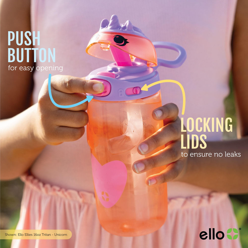 Ello Ellies bottle built-in carry loop for easy transport