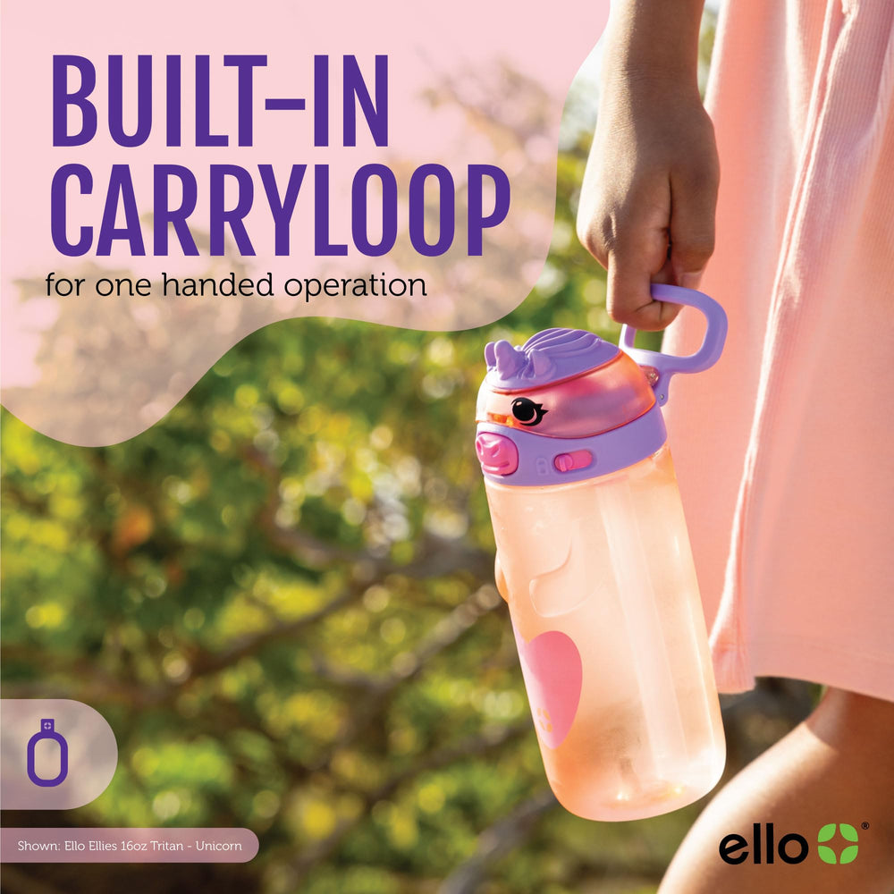 Ello Ellies bottle cup-holder friendly design fits most car holders