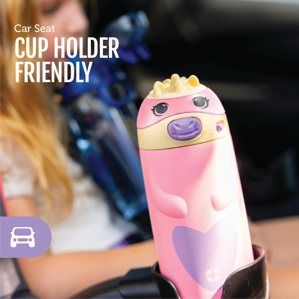 Ello Ellies vacuum insulated stainless steel for durable kid-friendly hydration.