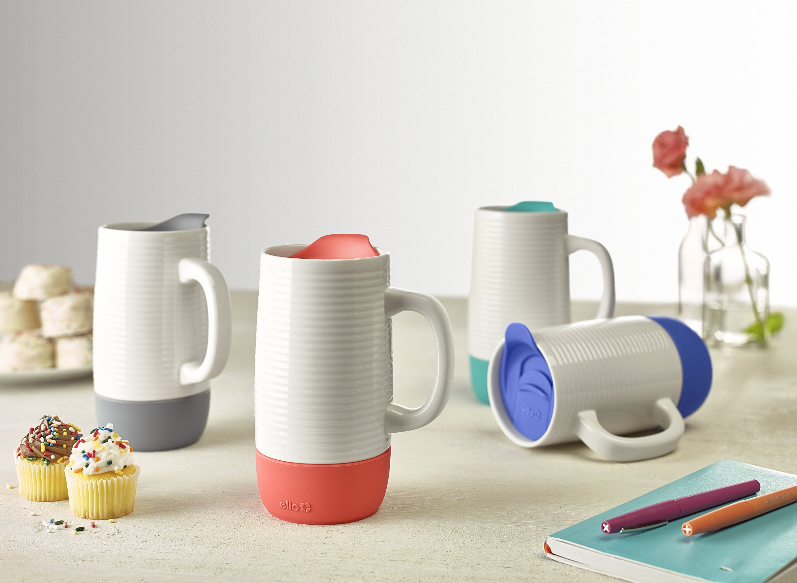 Ello Jane microwave-safe mug without lid for easy reheating