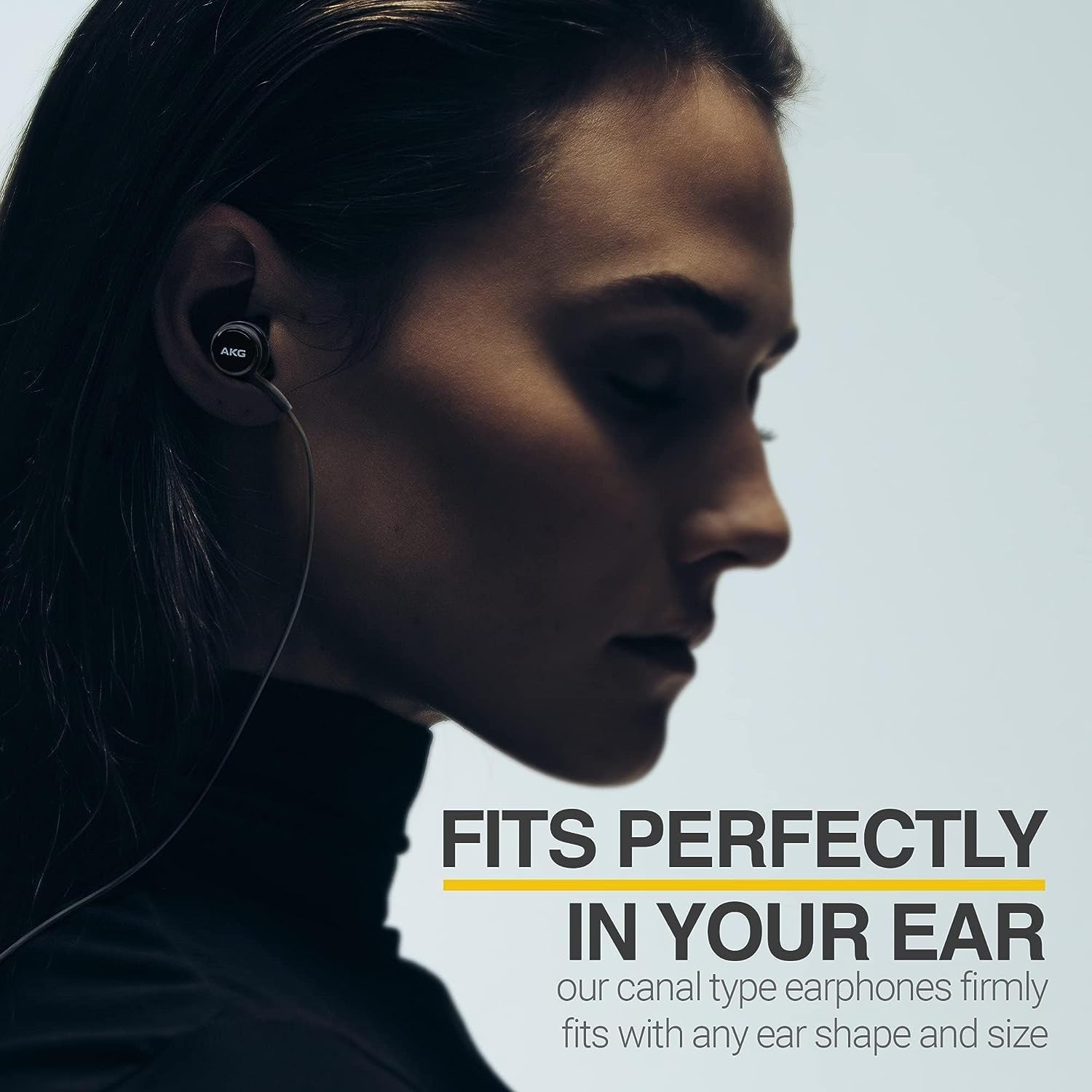 ElloGear AKG earbuds plug-and-play design enables quick setup.