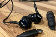 ElloGear AKG earbuds Type-C connector for wide device compatibility.