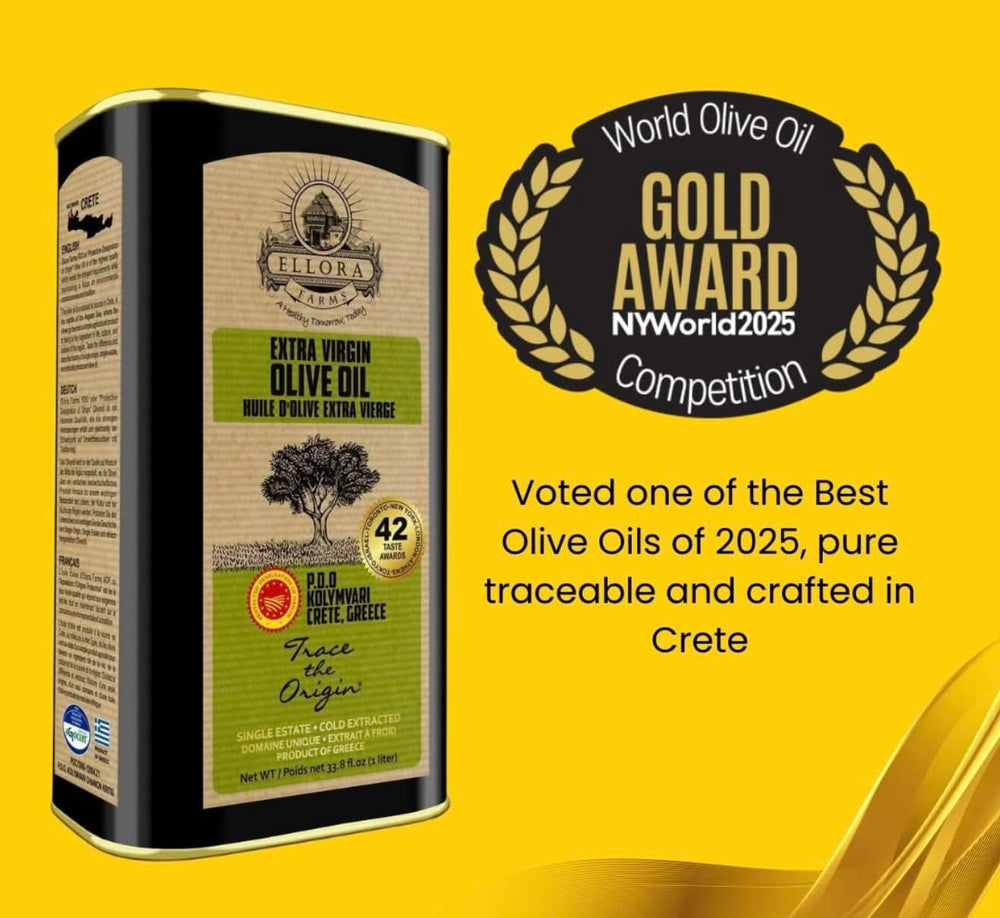 Ellora Farms olive press—traditional cold extraction preserves polyphenols and aroma.