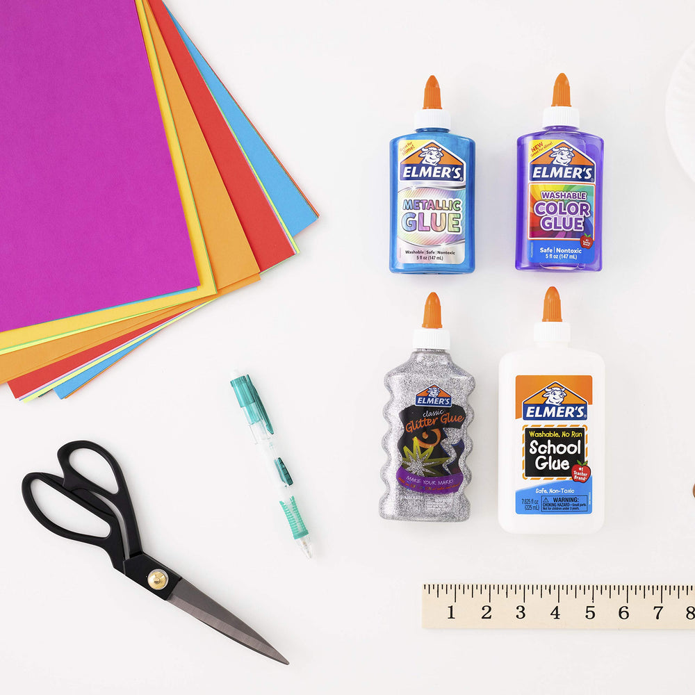Arts and crafts with Elmer's Glue for fabric, paper, and wood