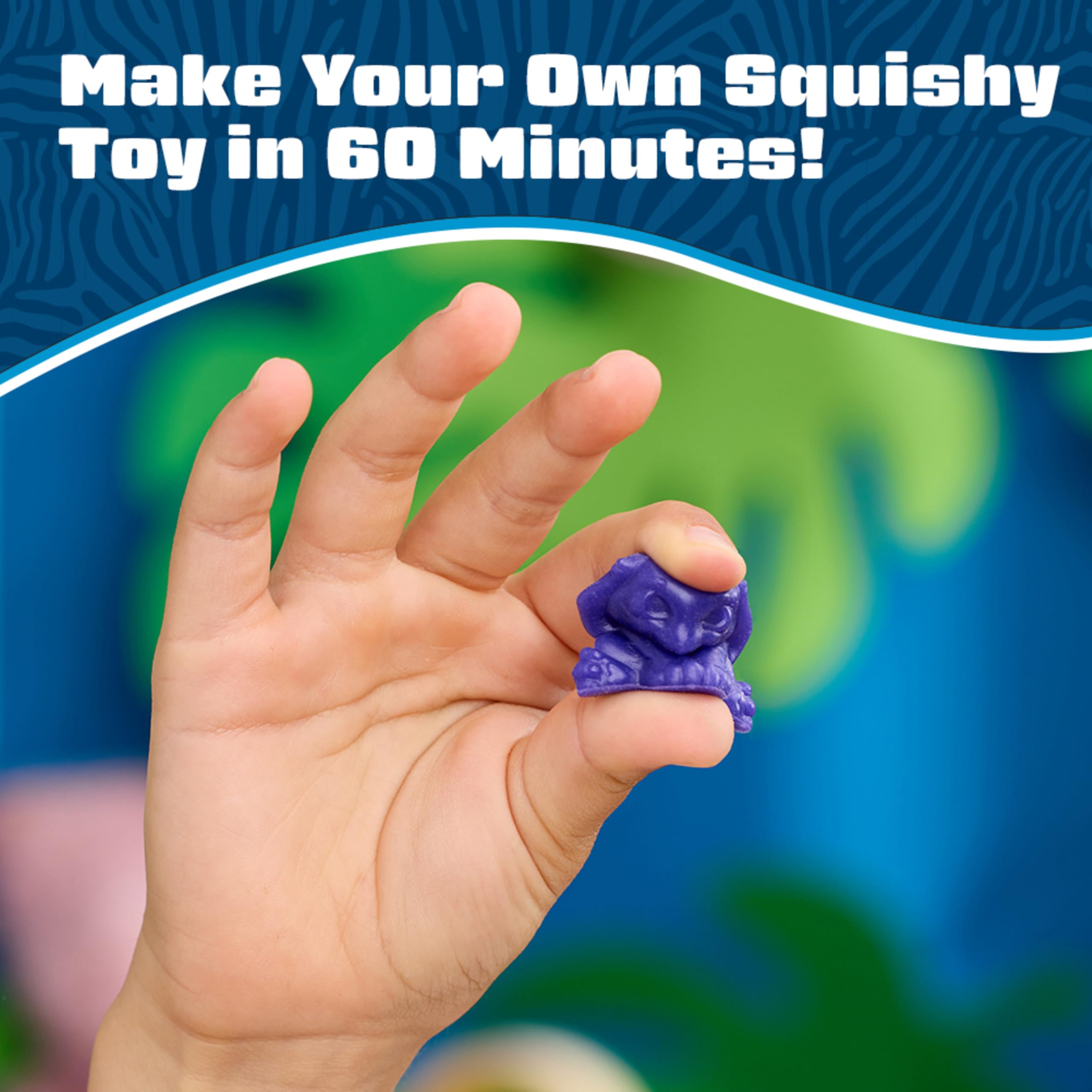 Elmer's Squishies Minis zoo theme inspires imaginative play.