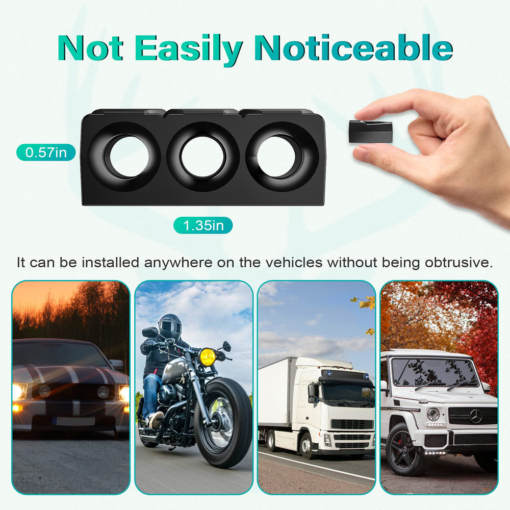 Elook acrylic tape attachment secures whistle without residue
