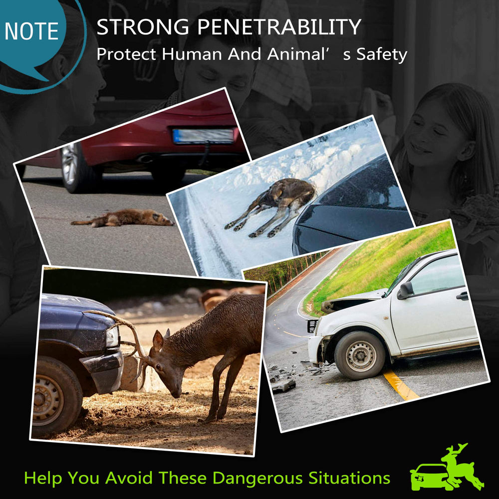 Elook deer warning whistle acrylic tape bottom shows residue-free, strong adhesion.