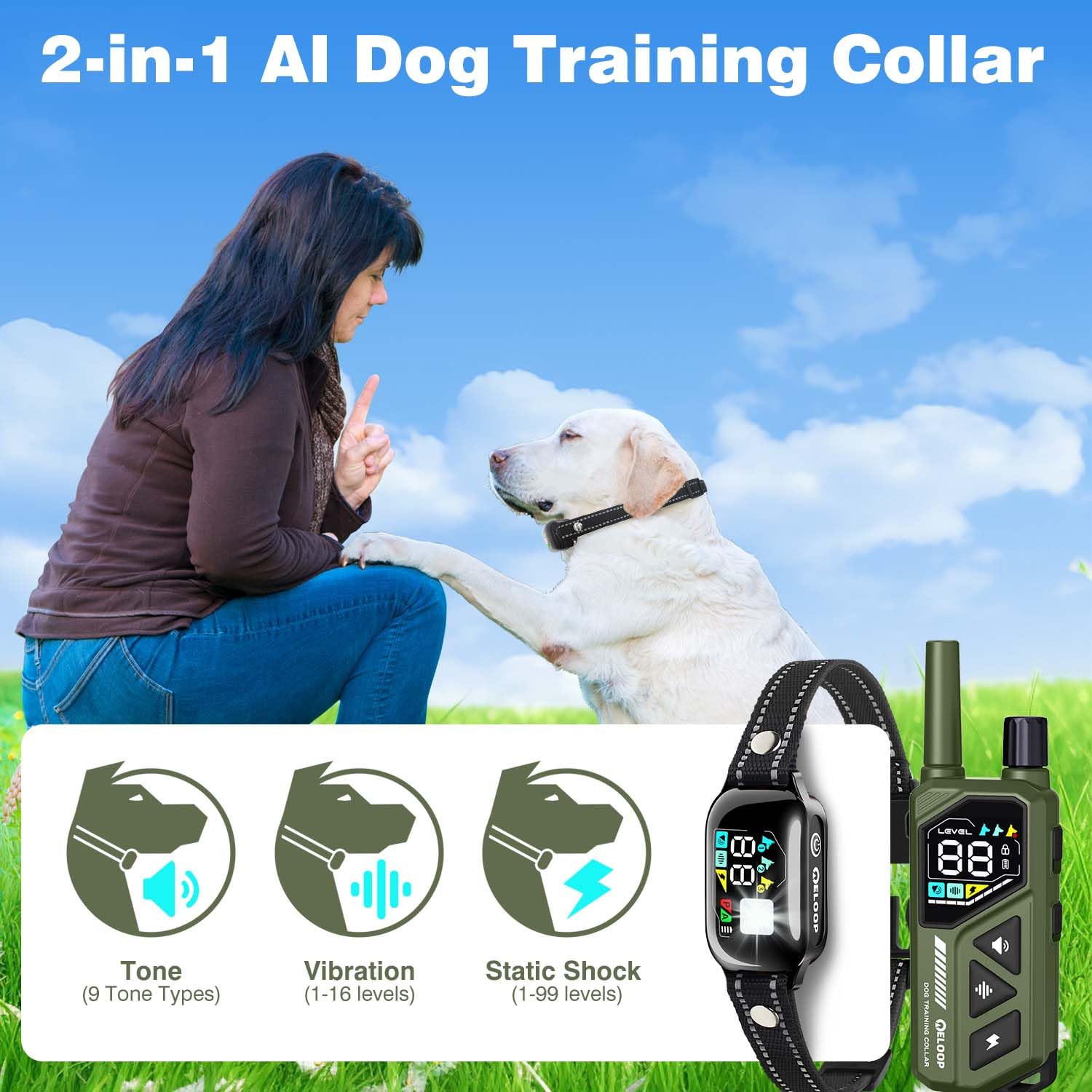ELOOP AI bark-recognition chip detects real barks accurately.