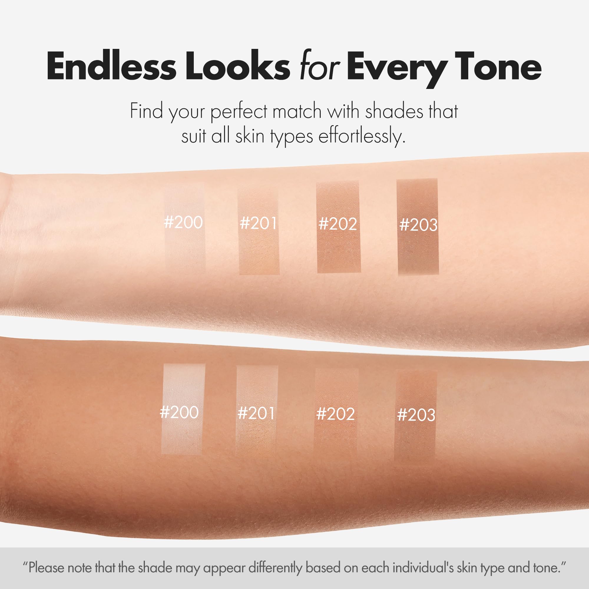 ELROEL BLANC Cover Stick V color-change adapts to skin tone