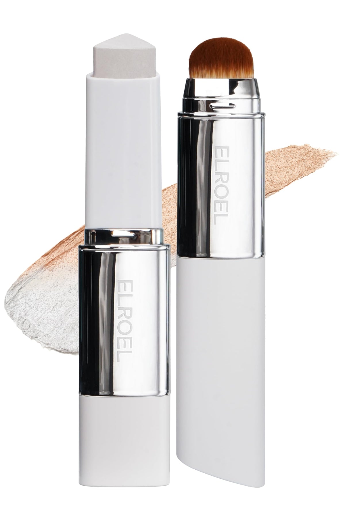 ELROEL BLANC Cover Stick V packaging for travel convenience and visibility