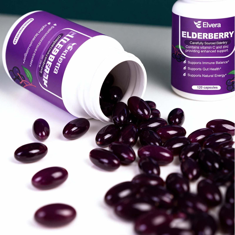 ELSORY Elvera 120-count bottle for two months of daily care.