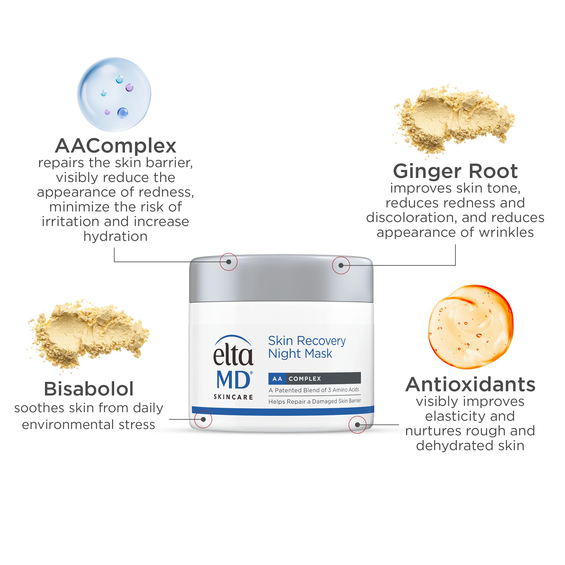 EltaMD Dermatologist-tested label conveys safety for sensitive skin.