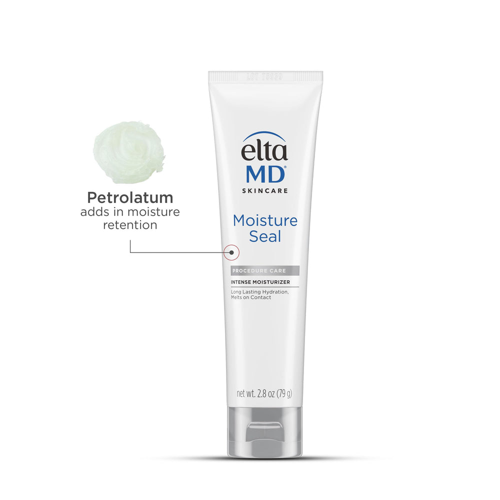 Post-procedure use: Moisture Seal applied for comfort and hydration.