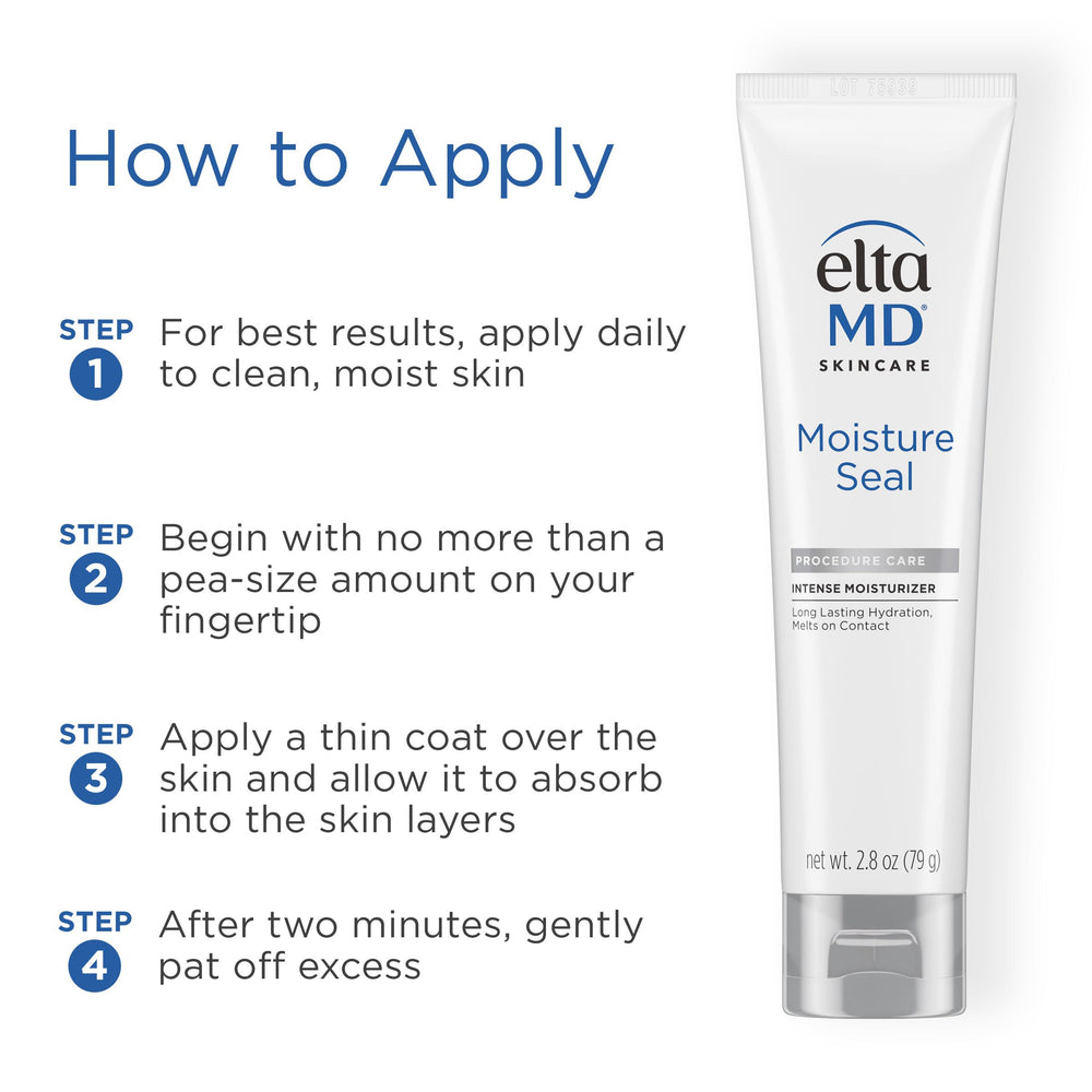 Moisture Seal on very dry skin demonstrating enhanced hydration.