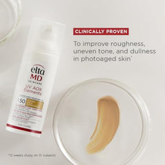 EltaMD UV AOX Elements close-up texture of blendable tint on skin