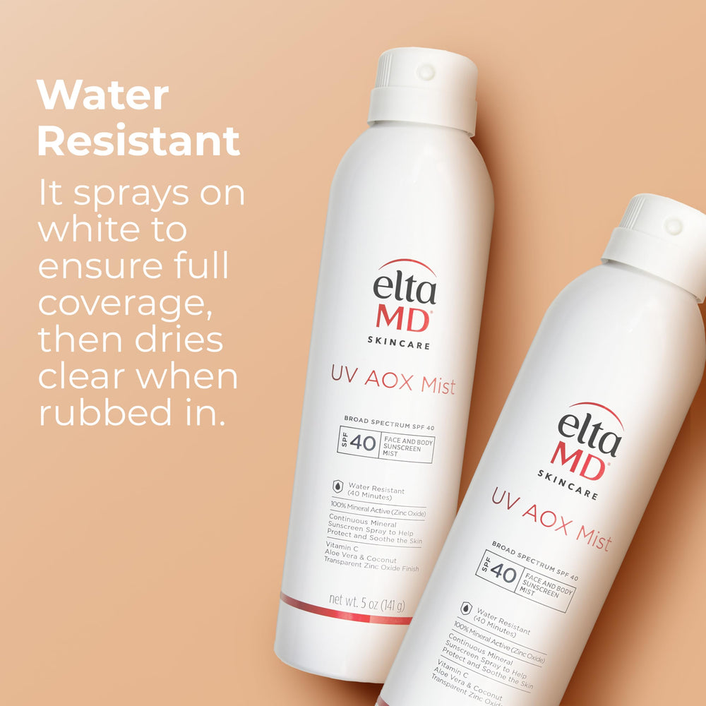 EltaMD UV AOX Mist antioxidants vitamin-e supporting skin nourishment and protection