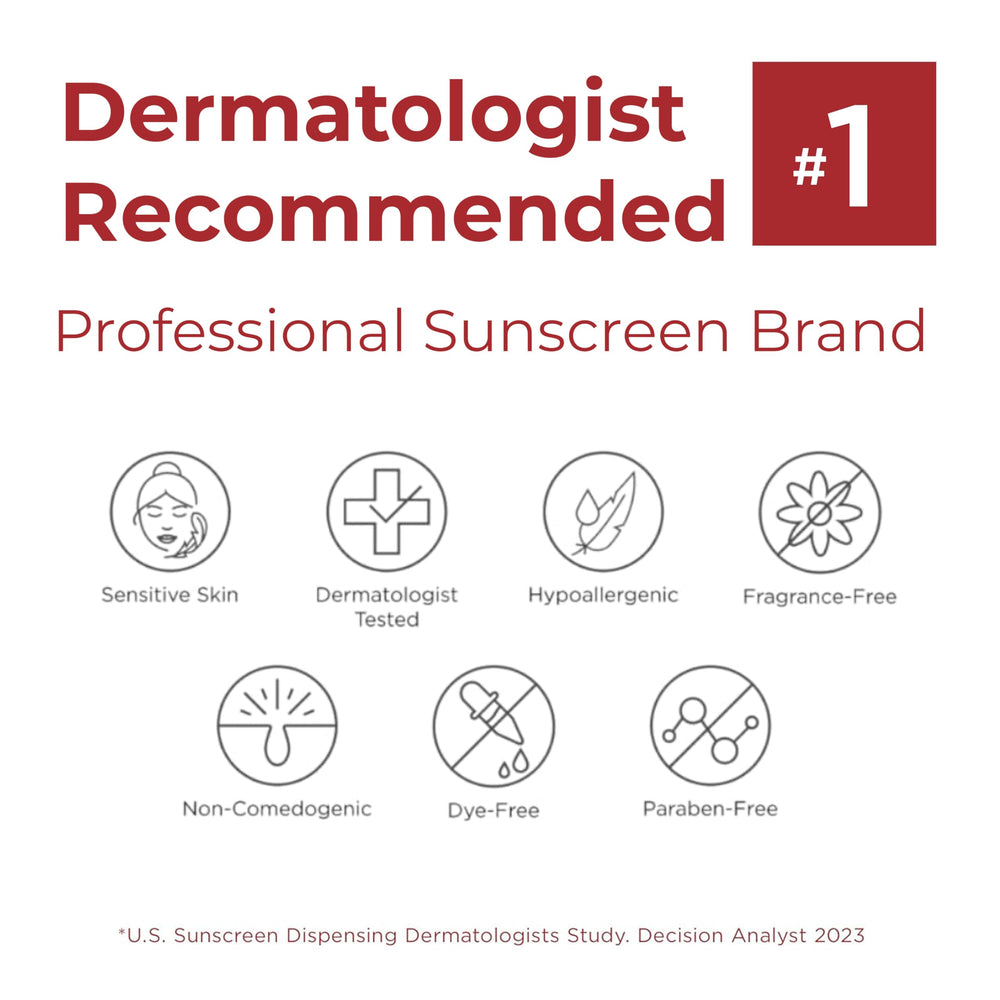 EltaMD UV AOX Mist clear-dry formula blends seamlessly after spraying