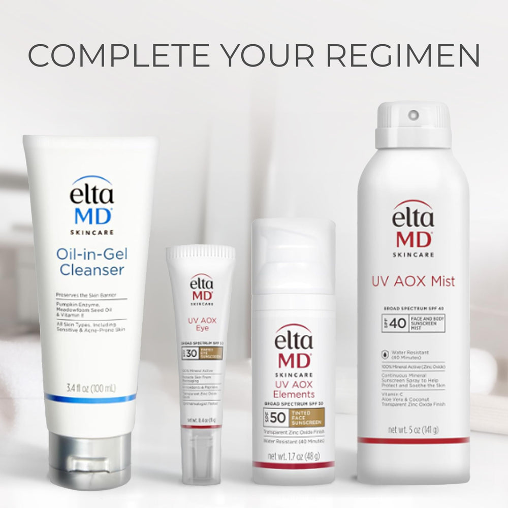 EltaMD UV AOX Mist SPF 40 protection for comprehensive face and body coverage