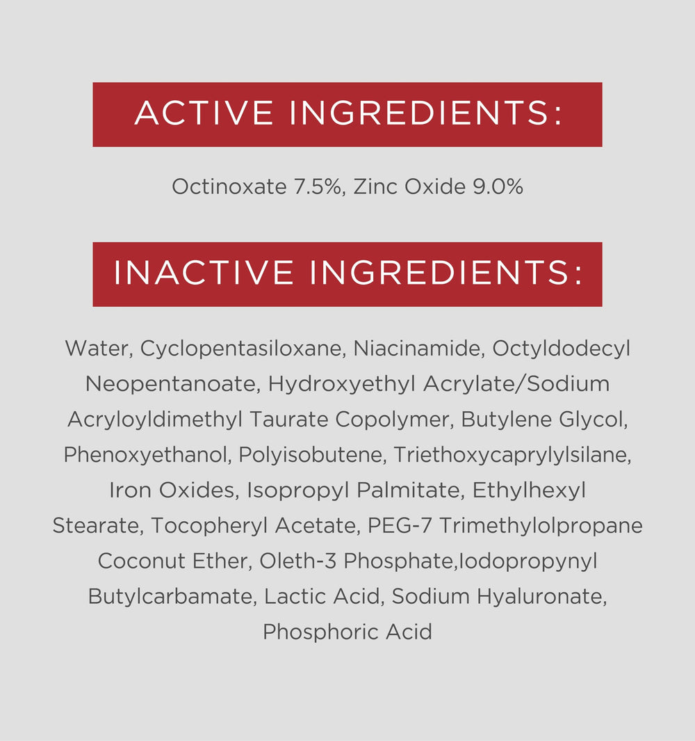 EltaMD UV Clear Niacinamide ingredient close-up highlighting tone support.