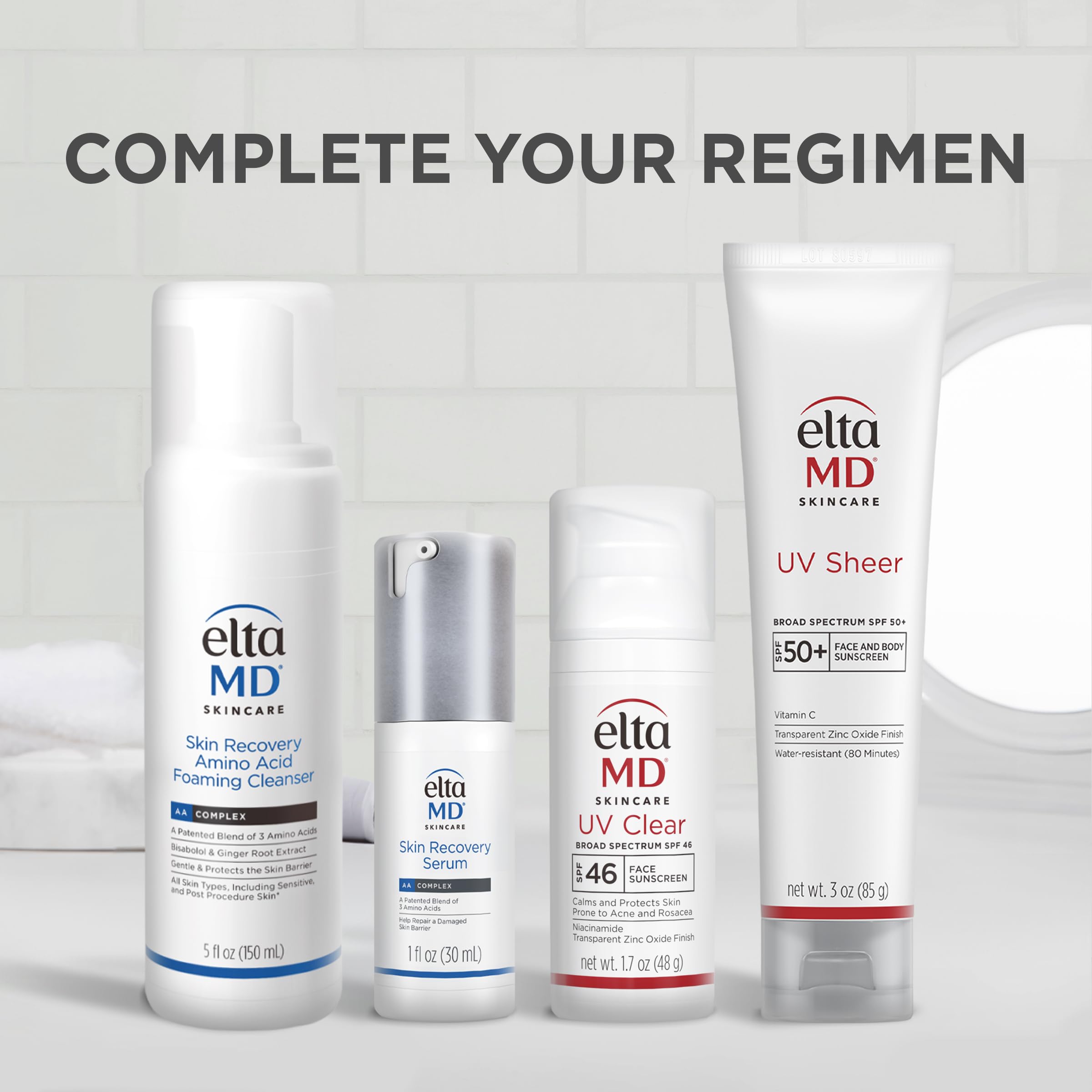 EltaMD UV Clear under-makeup application for a smooth base