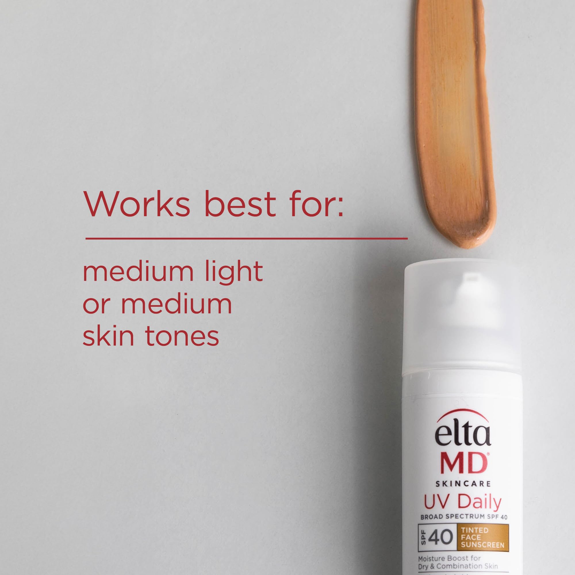 EltaMD UV Daily non-comedogenic sunscreen reduces clogging risk for many skin types.
