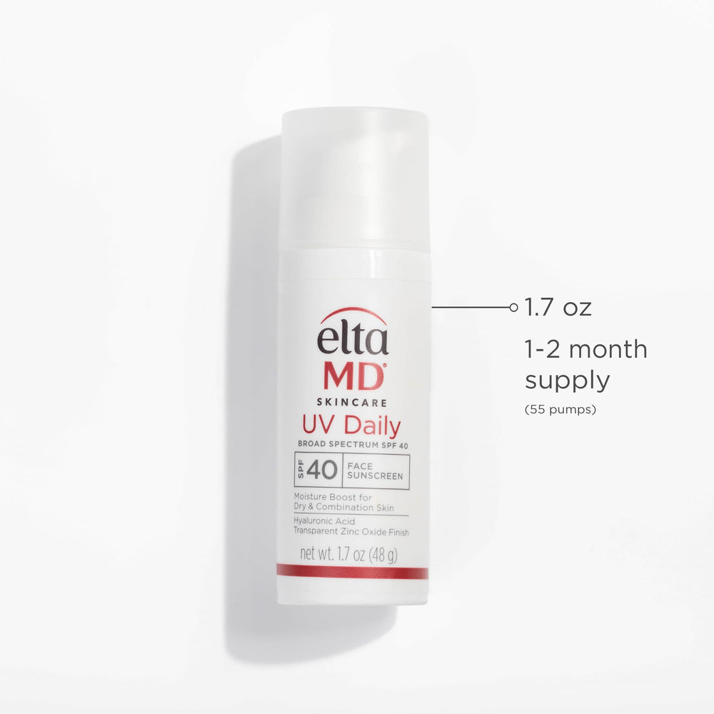 EltaMD UV Daily non-greasy absorption for makeup-ready skin