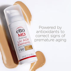 EltaMD UV Elements being applied to the face for hydrating, lightweight coverage