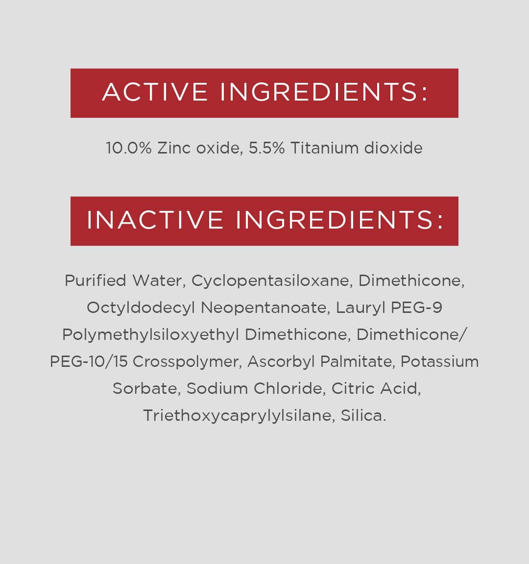 Vitamin C ester included in EltaMD UV Pure to support skin tone.