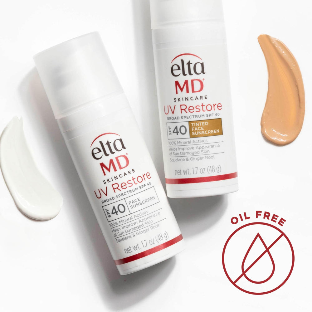 Fragrance-free EltaMD UV Restore suitable for sensitive skin