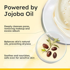 Elvira Pure Cleansing Oil emulsification technology dissolves makeup instantly