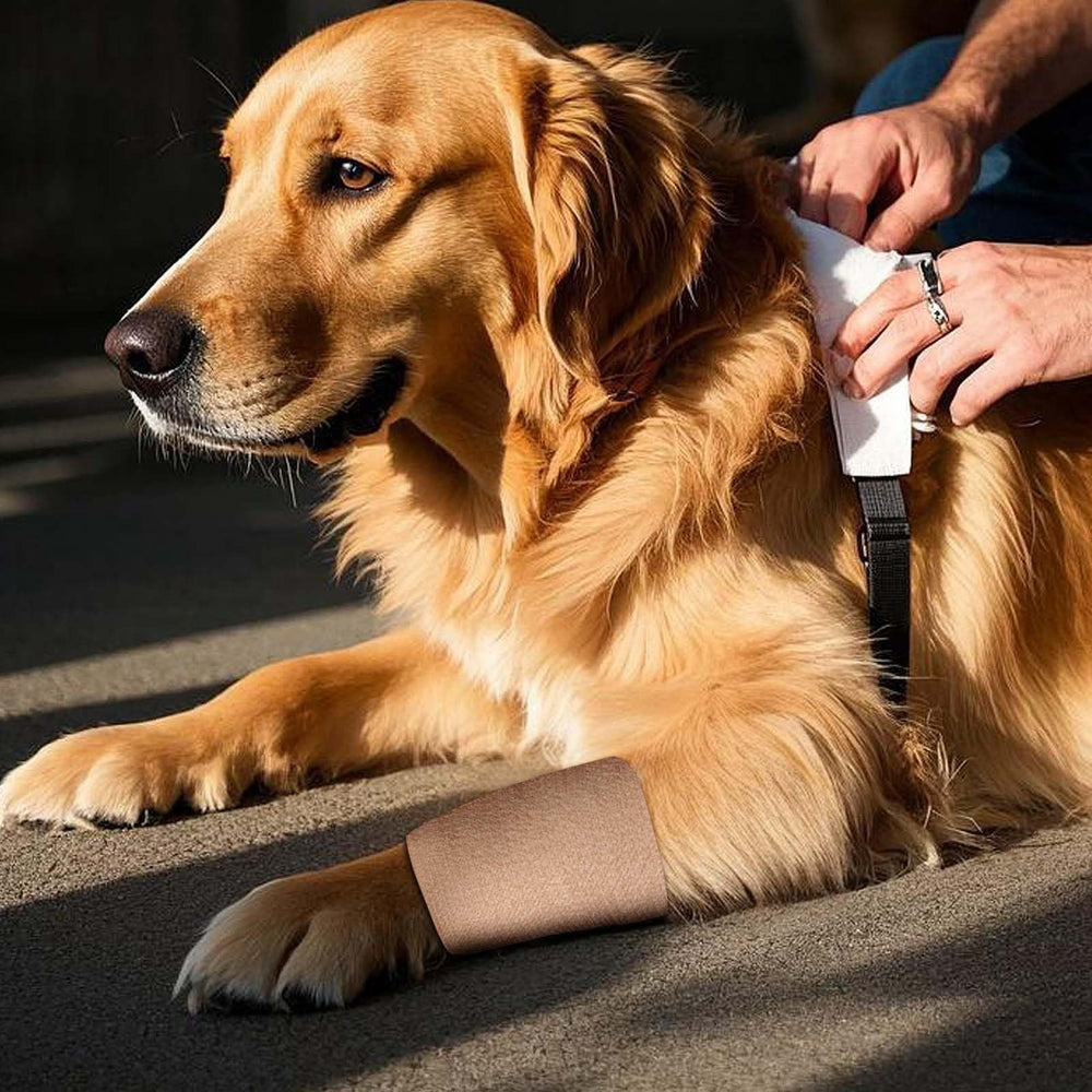 Elzrghs wrap suitable for pets such as dogs, cats, and horses for quick protection.