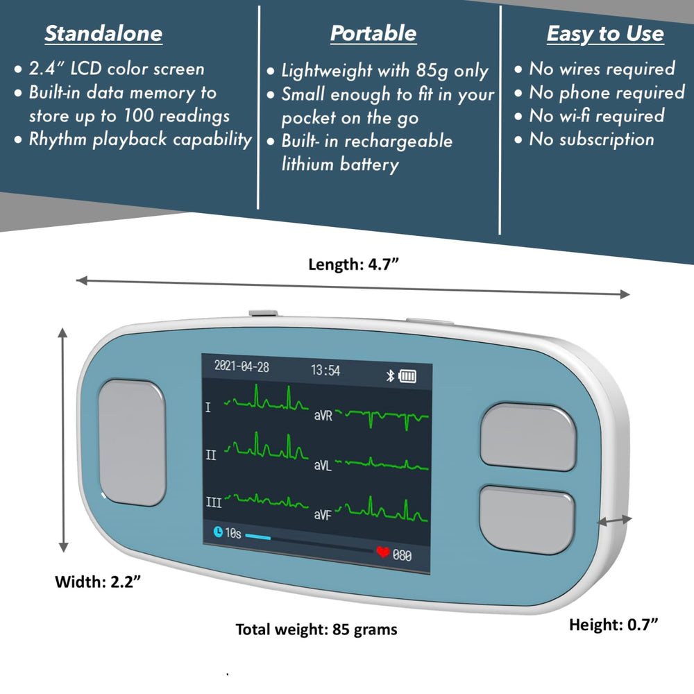 EMAY 6L compact design ideal for on-the-go monitoring