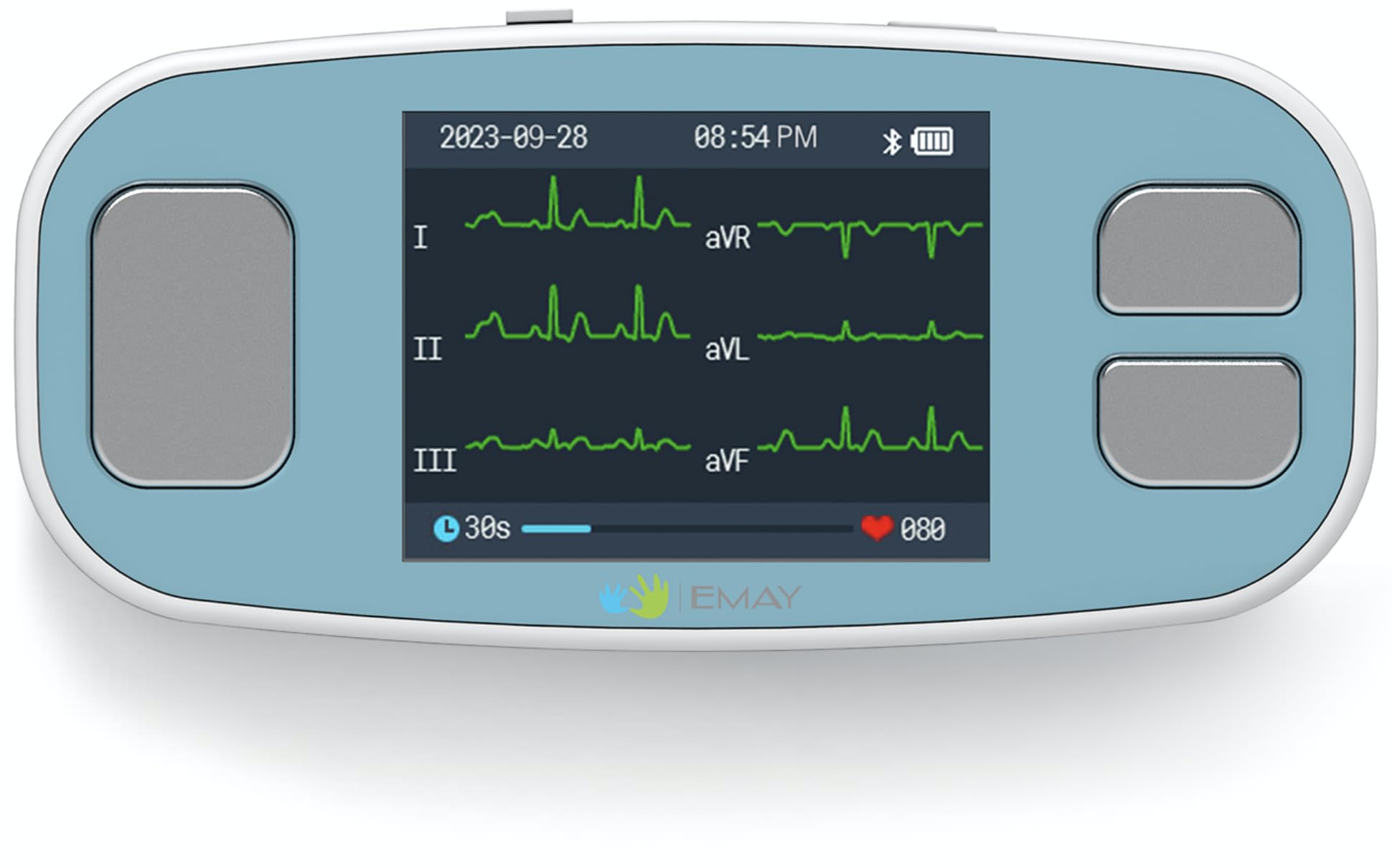 EMAY 6L portable ECG monitor — compact home-use device