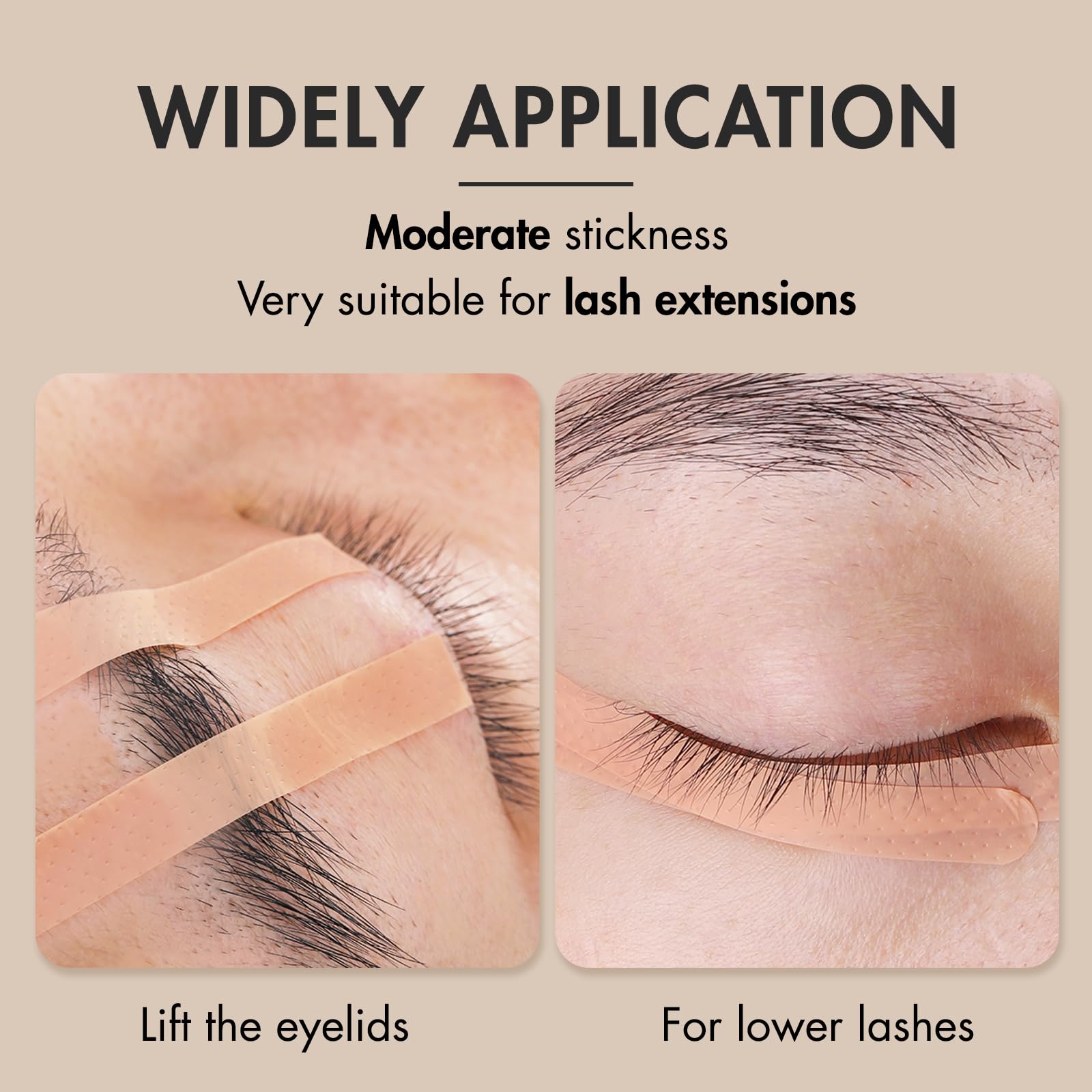 Embagol salon-use tape helps maintain clean, efficient lash sessions.