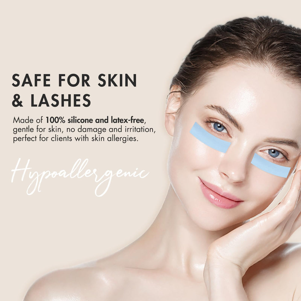 Embagol latex-free tape is skin-safe for sensitive clients.