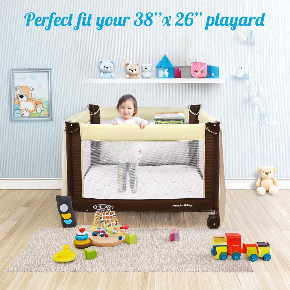 Machine-washable fabric on EMBRA LOVE mattress for fast care and reuse.
