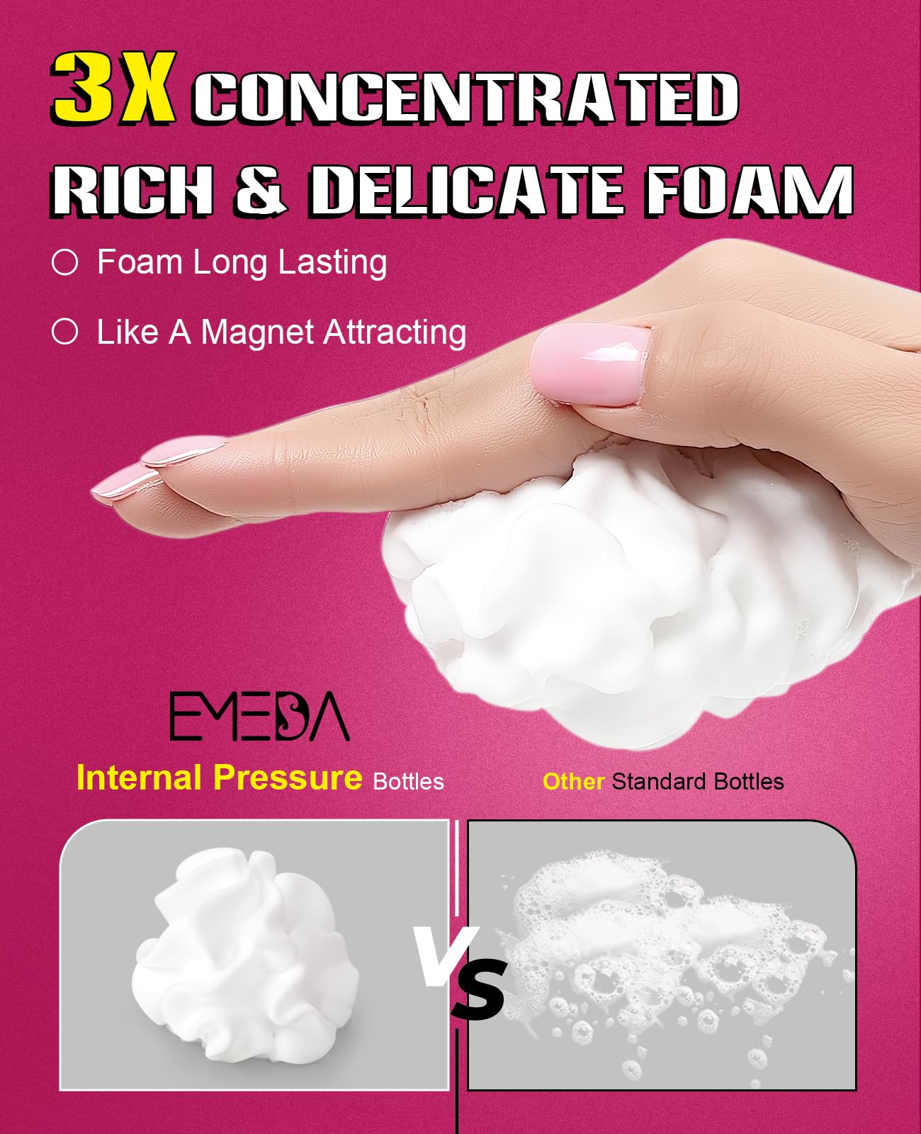 EMEDA daily lash care kit supports an easy, routine cleansing ritual.