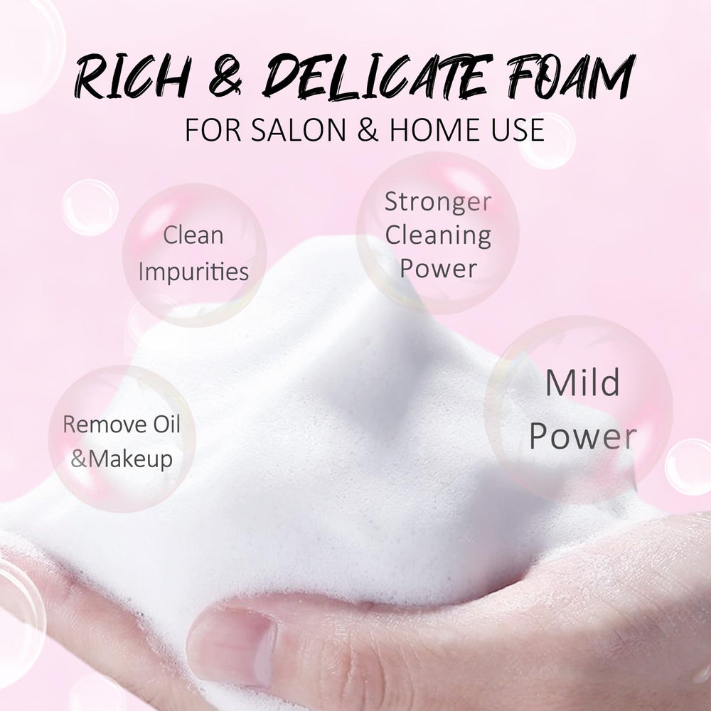 EMEDA cleansing brush ready for thorough lash cleaning